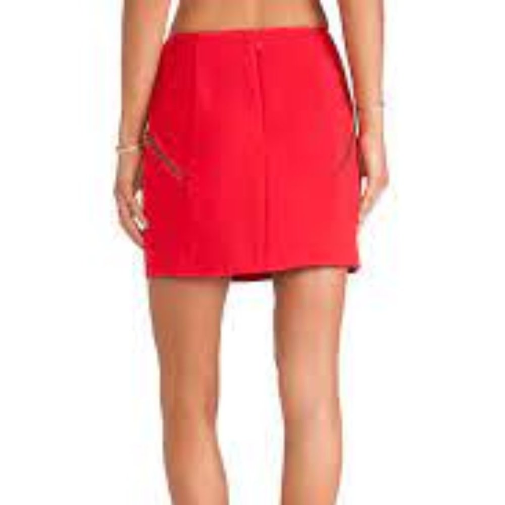 BCBGeneration Red Skirt - Picture 3 of 9